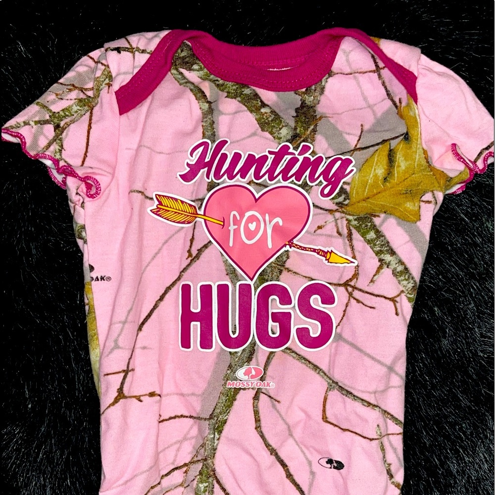 Mossy oak onesie